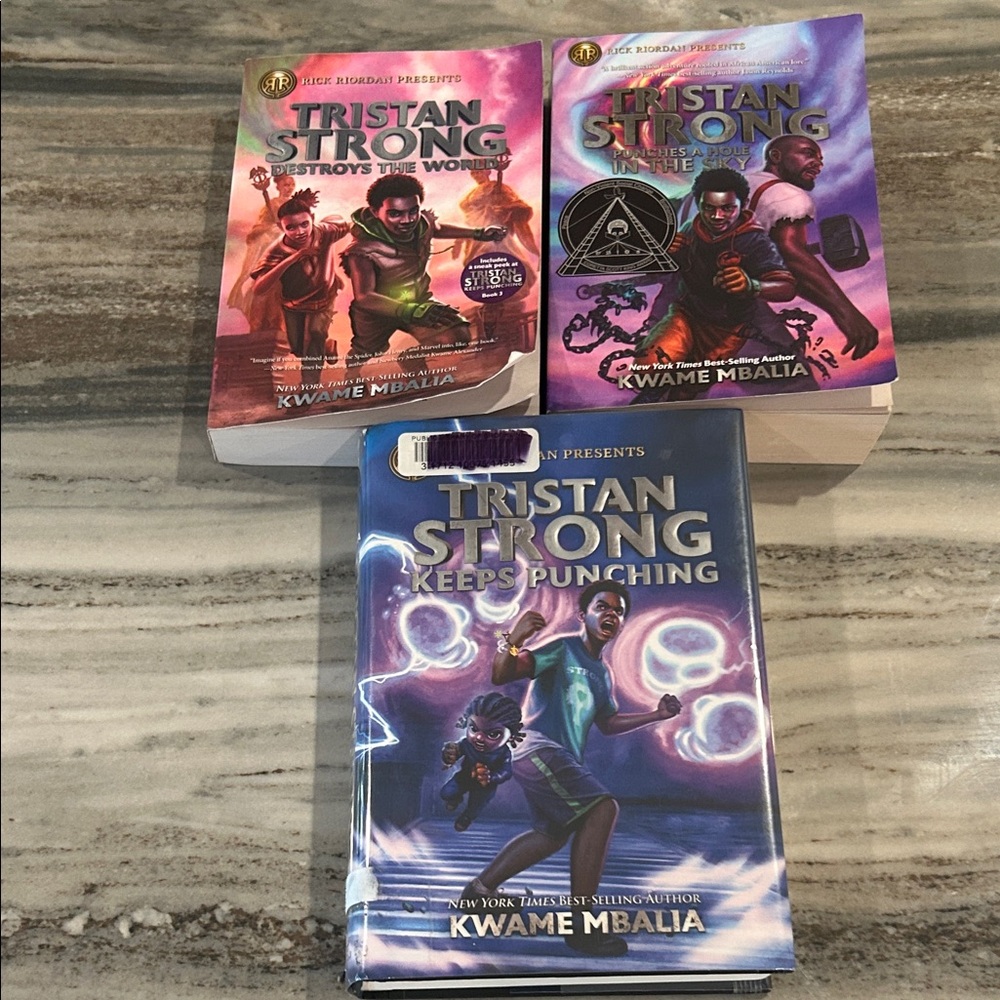 Tristan Strong 3 Book Series Set Disney Kwame Mbalia